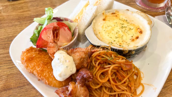 モンシェリー 木更津駅前 喫茶店の人気メニューがプレートに凝縮された わがままセット ジョンの備忘録